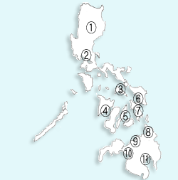 Philippine Map Region 1
